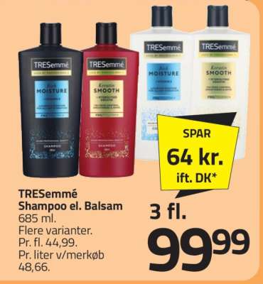 TRESemmé Shampoo el. Balsam