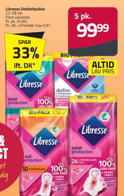 Libresse Dobbeltpakke