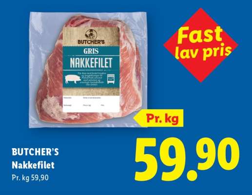 BUTCHER’S Nakkefilet