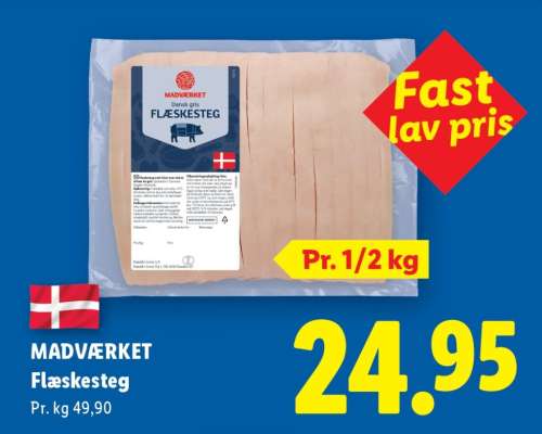 MADVÆRKET Flæskesteg