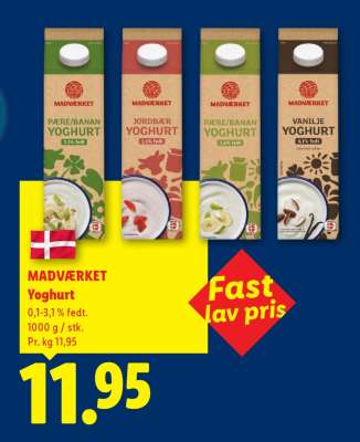 MADVÆRKET Yoghurt