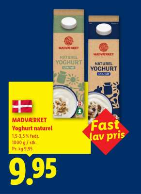 MADVÆRKET Yoghurt naturel