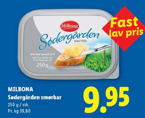 MILBONA Sødergården smørbar