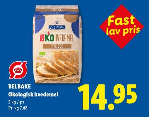 BELBAKE Økologisk hvedemel