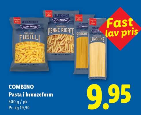COMBINO Pasta i bronzeform