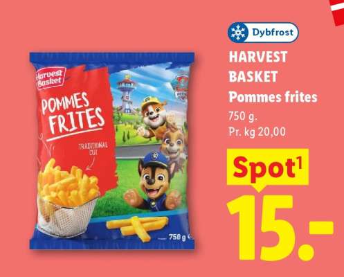 HARVEST BASKET Pommes frites