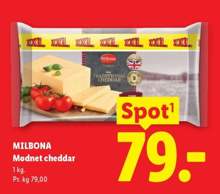 MILBONA Modnet cheddar