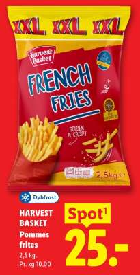 HARVEST BASKET Pommes frites