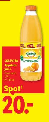 Solevita Appelsinjuice