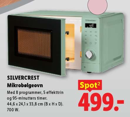 SILVERCREST Mikrobølgeovn