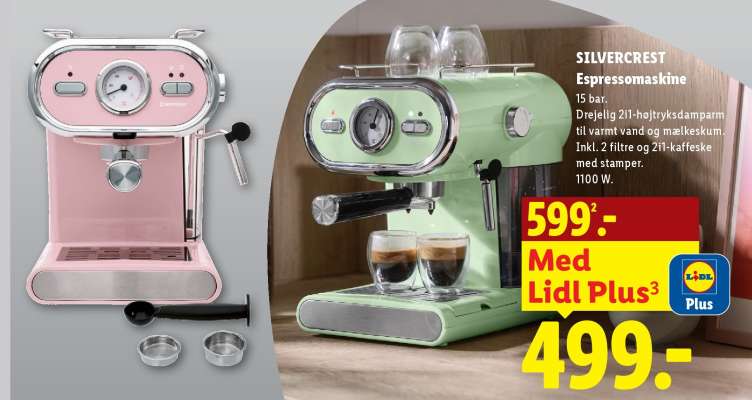 SILVERCREST Espressomaskine