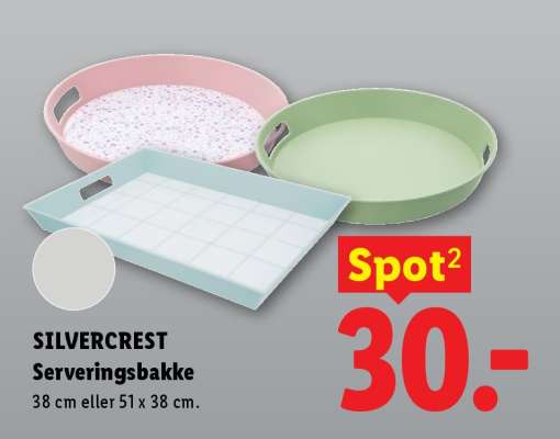 SILVERCREST Serveringsbakke