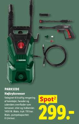 PARKSIDE Højtryksrenser
