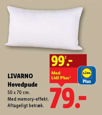 LIVARNO Hovedpude