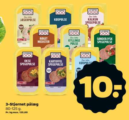 3-Stjernet pålæg