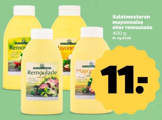Salatmesteren mayonnaise eller remoulade