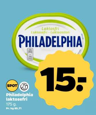 Philadelphia laktosefri