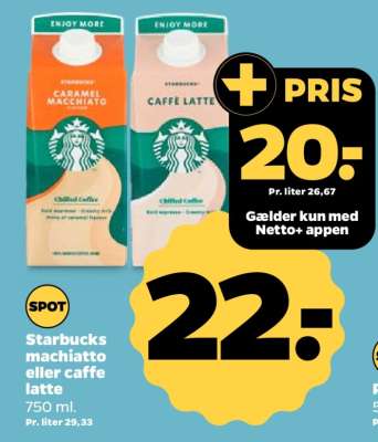Starbucks macchiato eller caffe latte