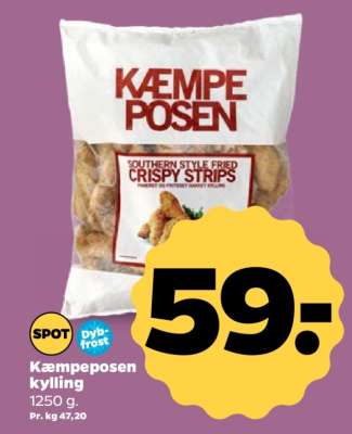 Kæmpeposen kylling