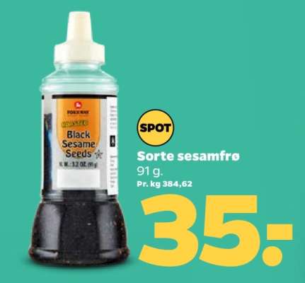 Sorte sesamfrø