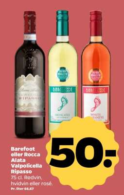 Barefoot eller Rocca Alata Valpolicella Ripasso