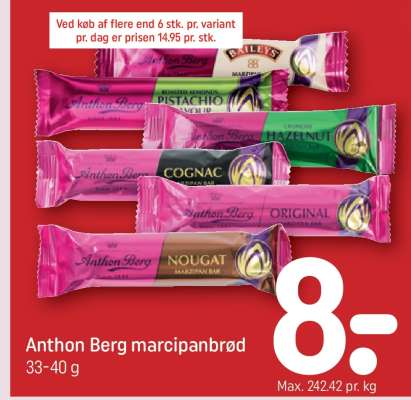 Anthon Berg marcipanbrød