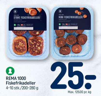 REMA 1000 Fiskefrikadeller