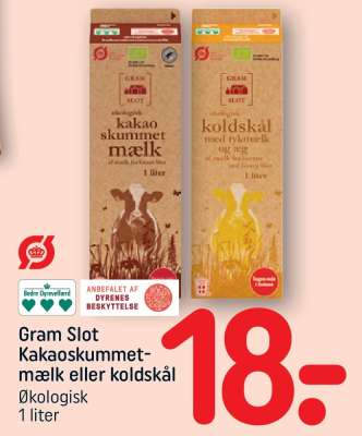 Gram Slot Kakaoskummetmælk eller koldskål