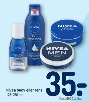 Nivea body eller rens