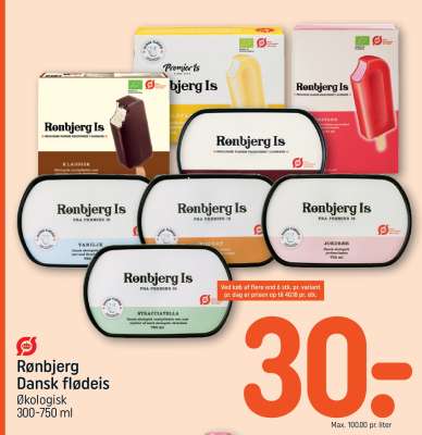 Rønbjerg Dansk flødeis