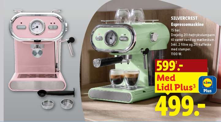 SILVERCREST Espressomaskine
