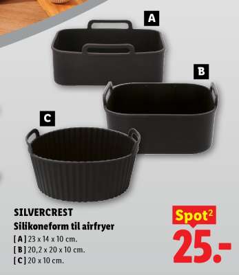 SILVERCREST Silikoneform til airfryer