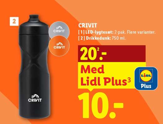 CRIVIT Drikkedunk