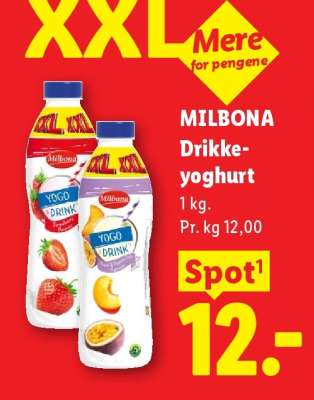 MILBONA Drikke-yoghurt