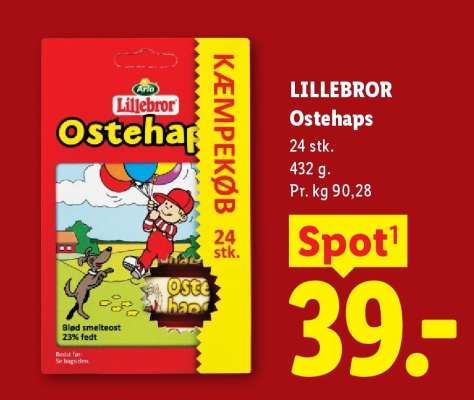 LILLEBROR Ostehaps
