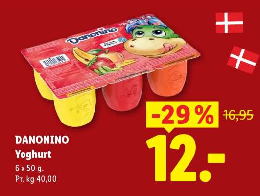 DANONINO Yoghurt