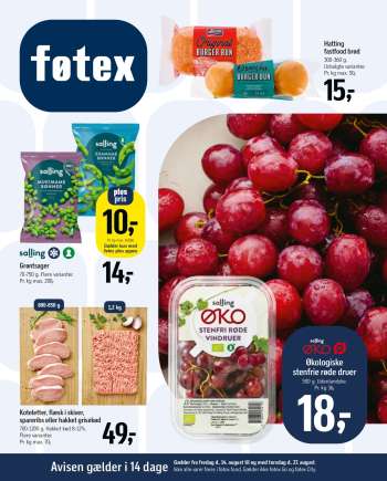 føtex tilbudsavis  - 14.8.2026 - 27.8.2026.