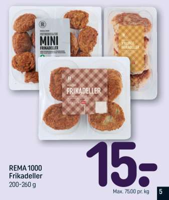 REMA 1000 Frikadeller