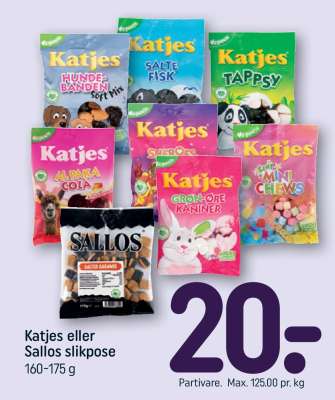Katjes eller Sallos slikpose
