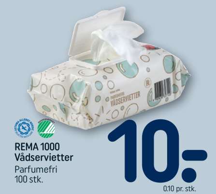 REMA 1000 Vådservietter