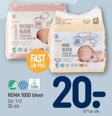 REMA 1000 bleer