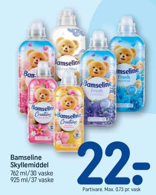 Bamseline skyllemiddel