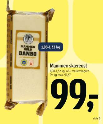 Mammen skæreost