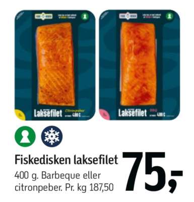Fiskedisken laksefilet