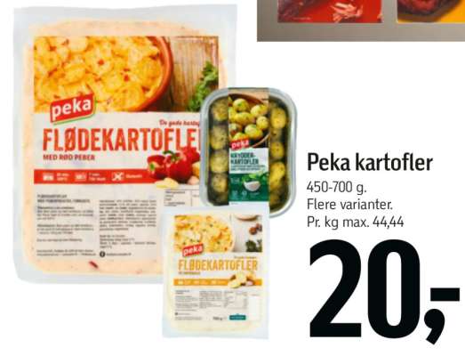 Peka kartofler