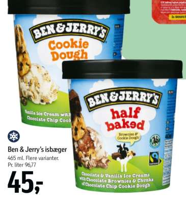 Ben & Jerry’s isbæger