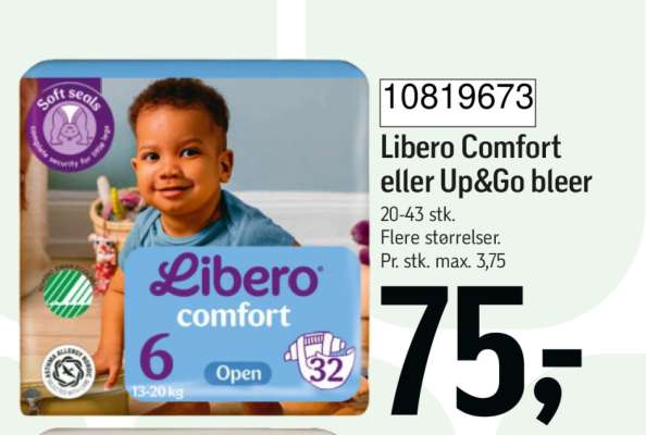 Libero comfort eller up&go bleer