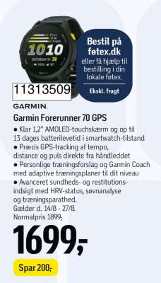 Garmin Forerunner 70 GPS
