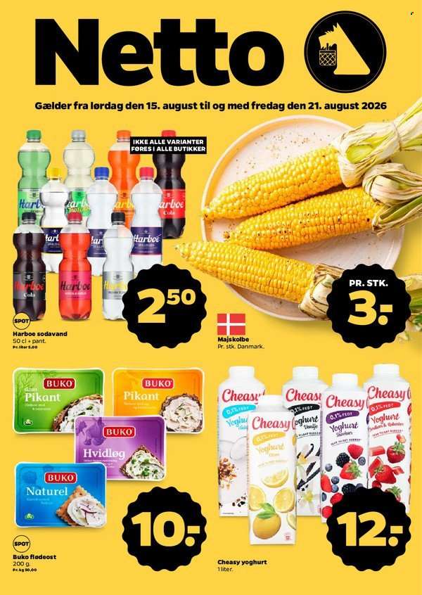 Netto tilbudsavis  - 15.8.2026 - 21.8.2026.