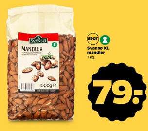 Svansa XL mandler